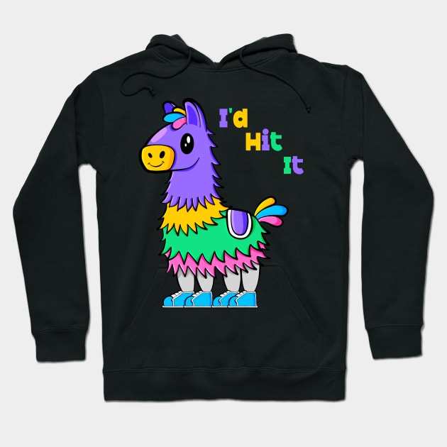 I'd Hit It Hoodie by Art by Nabes